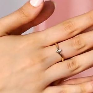 10k solid gold ring size 6